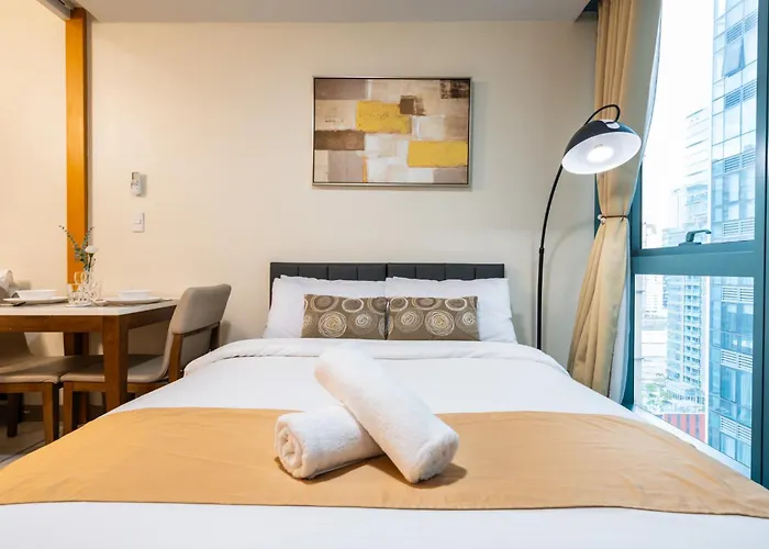 Uptown Mall Linked 1br 2 Beds Value Bgc *
